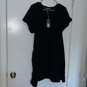 Black gauze new with tags universal thread dress